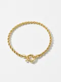 Gouden Armband Gedraaide Schakel Chester Twisted Chain