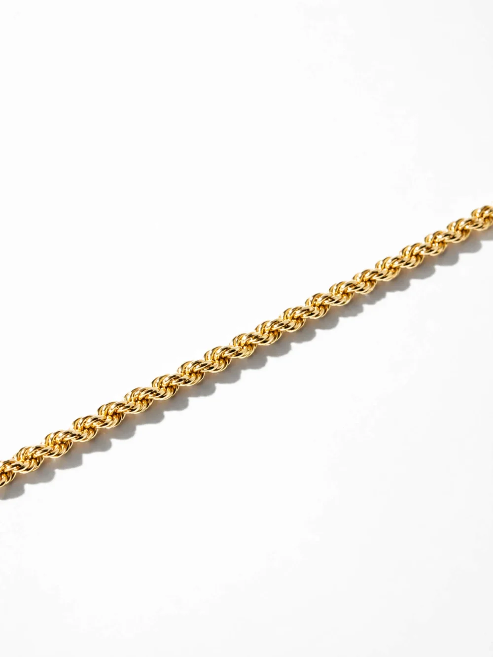 Gouden Armband Gedraaide Schakel Chester Twisted Chain