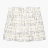 Arthur Shorts Off White Metallic