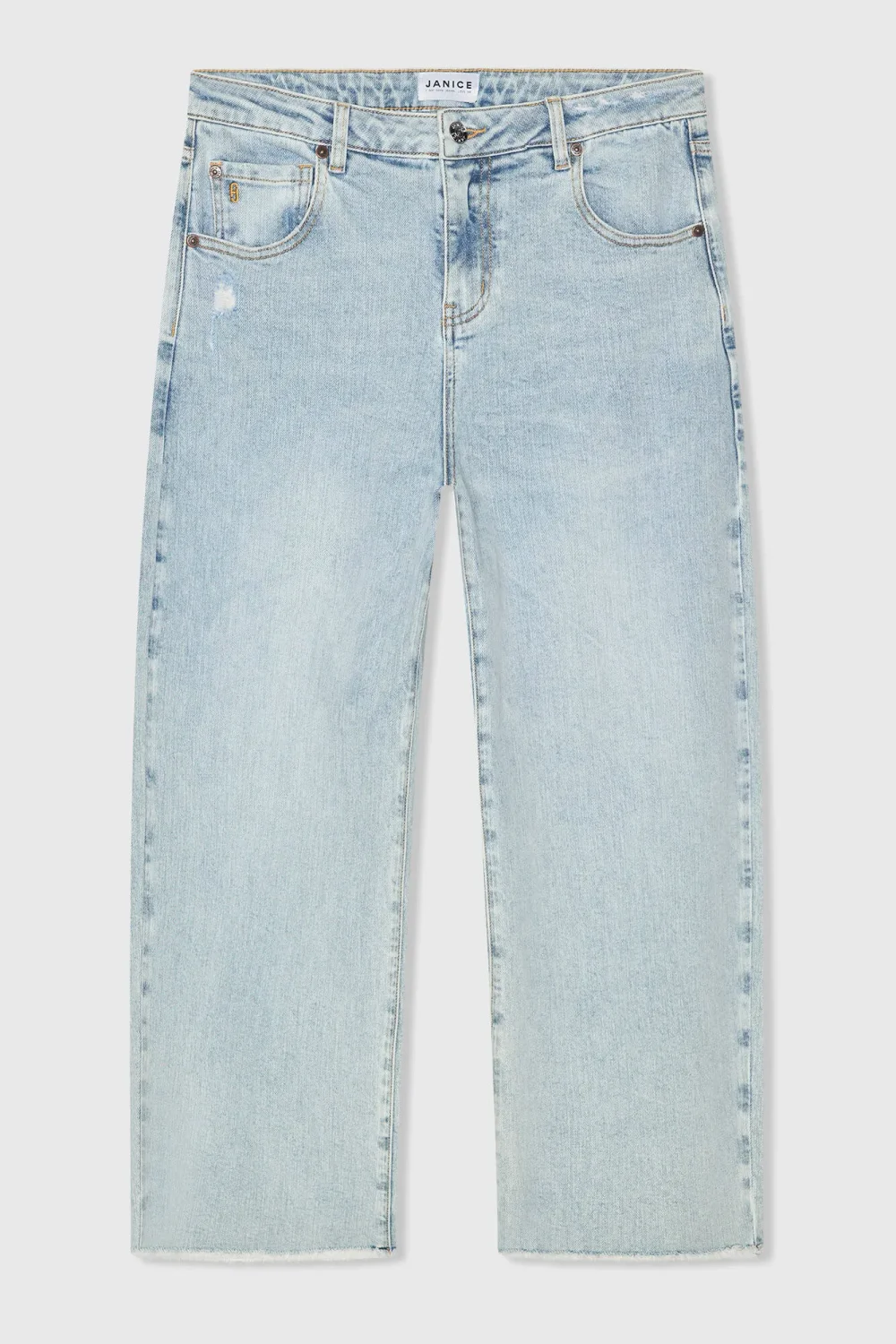 Barrel-Jeans für Damen, mittlere Leibhöhe, Stretch, Baxter, Blau, 565