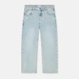 Barrel Jeans Dames Mid Rise Stretch Baxter Blauw 565