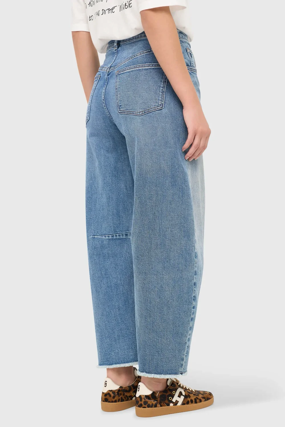 Barrel Jeans Damen Midrise Billy Blau 379