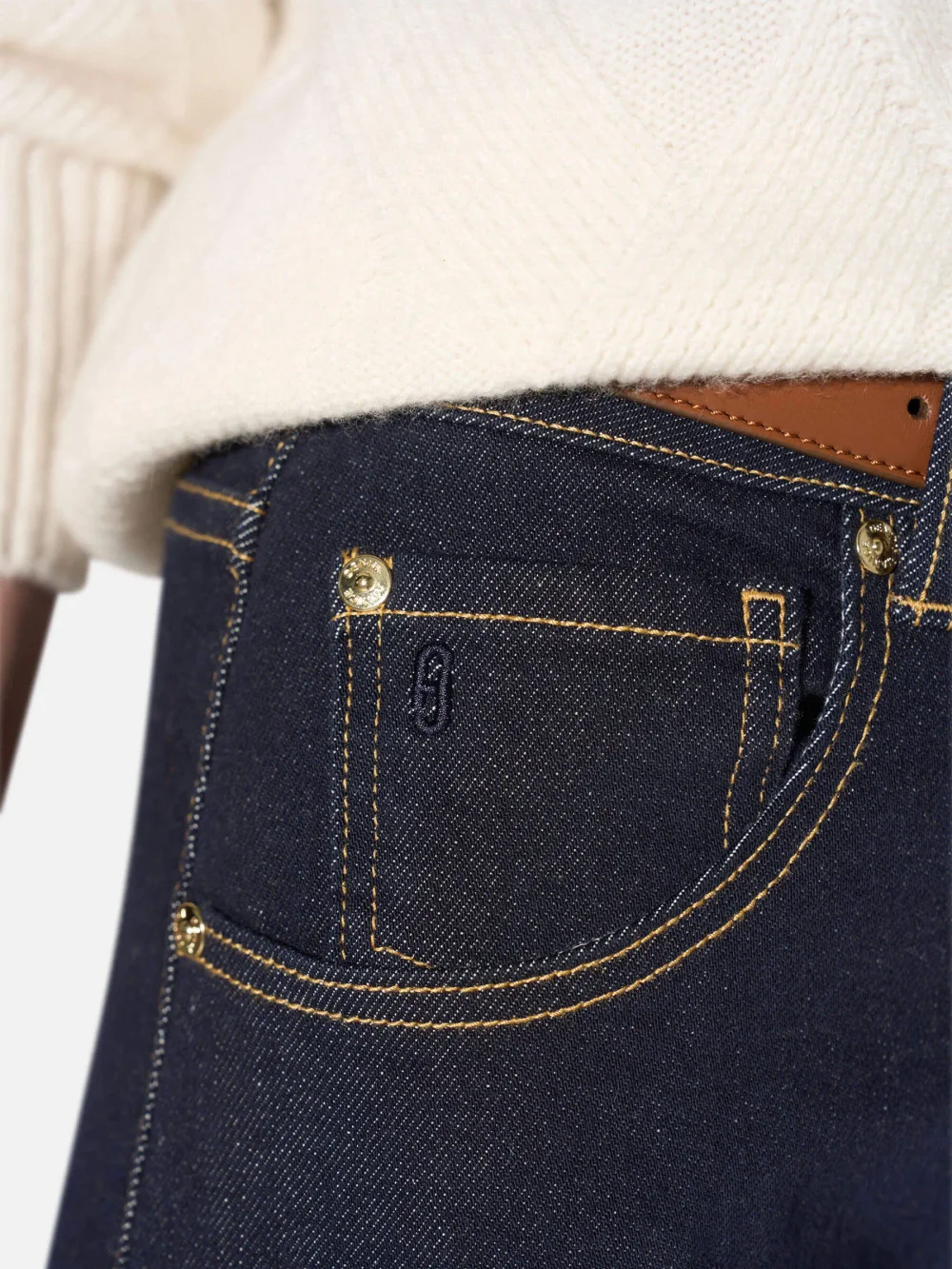 Barrel Jeans Dames Stretch Mid Rise Baxter Japanese Denim