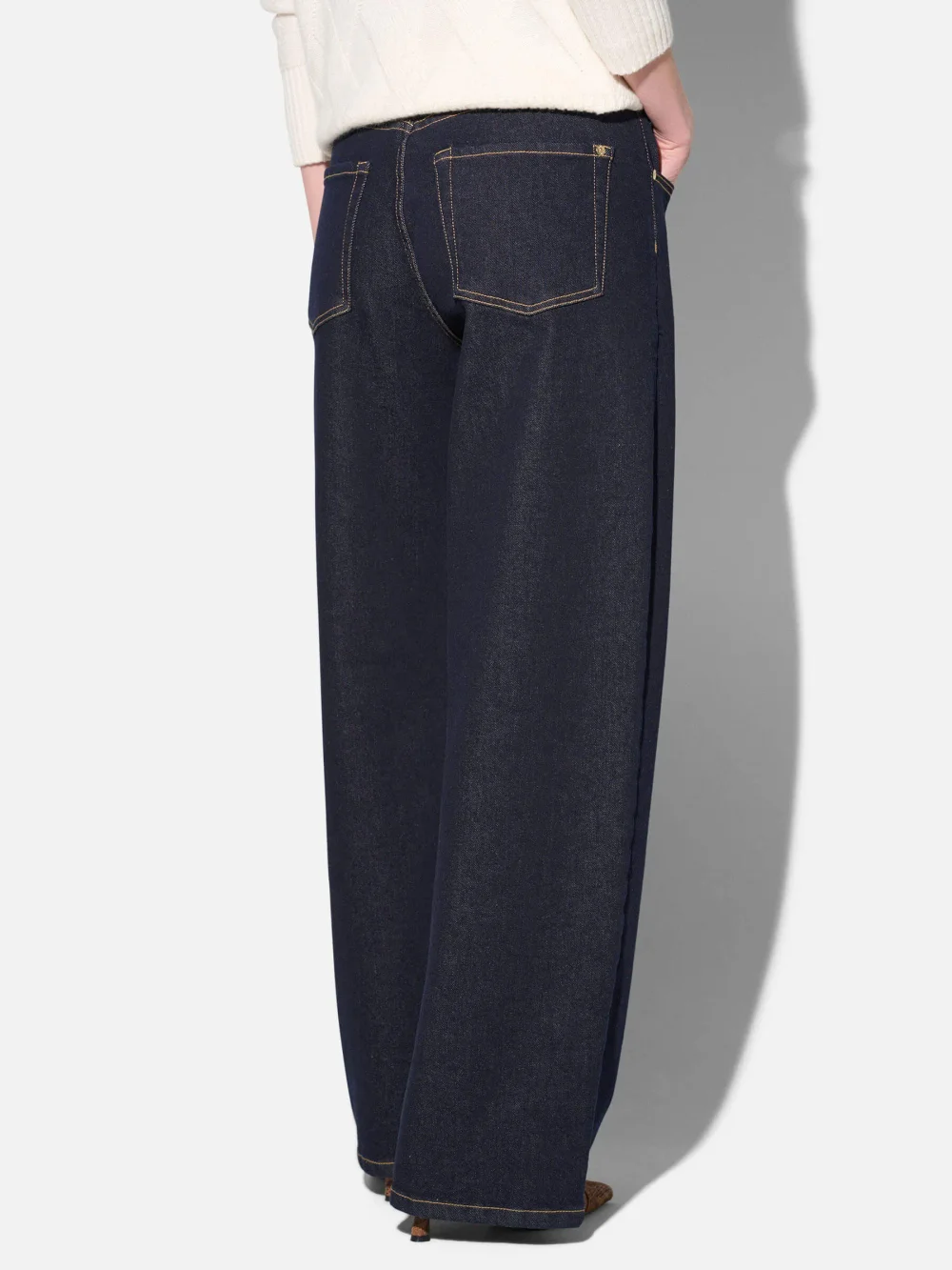 Barrel Jeans Dames Stretch Mid Rise Baxter Japanese Denim