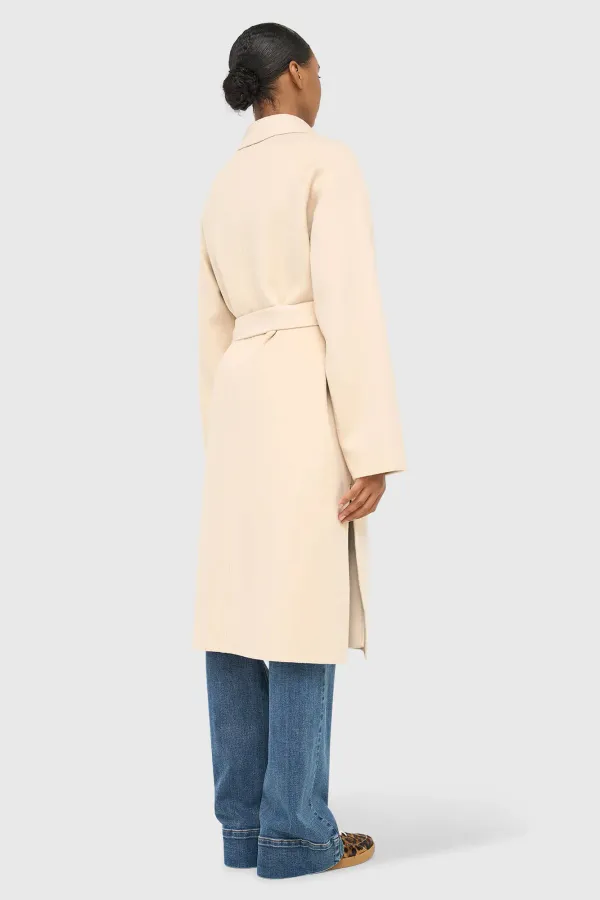 Kaschmir-Damenjacke, lang, Double-Face, Jules, beige