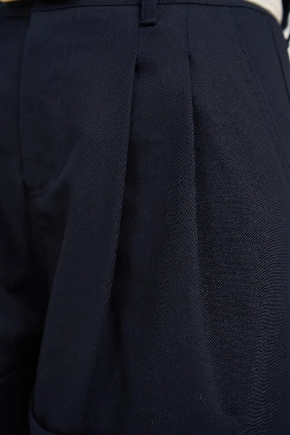 Blaue Baumwollshorts für Damen von Arthur