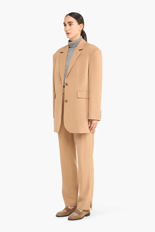 Oversized-Blazer für Damen Buddy Beige