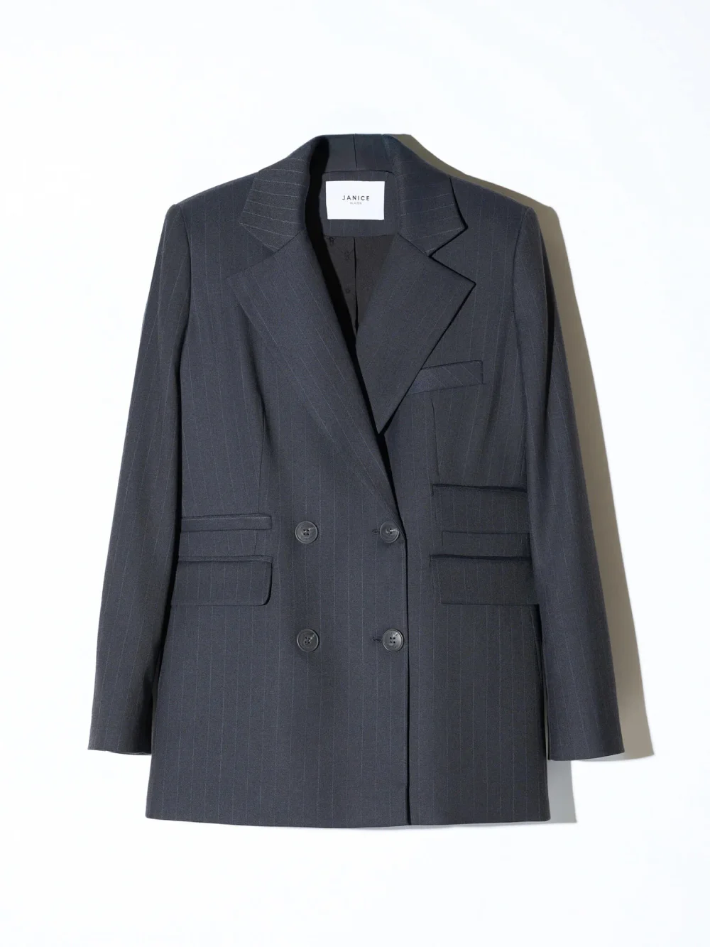 Blazer Dames Blauw Krijtstreep Martin