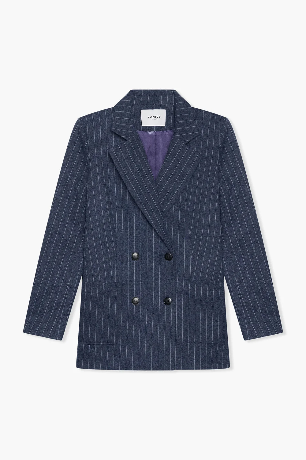 Blazer Dames Double Breasted Martin Blauw Streep