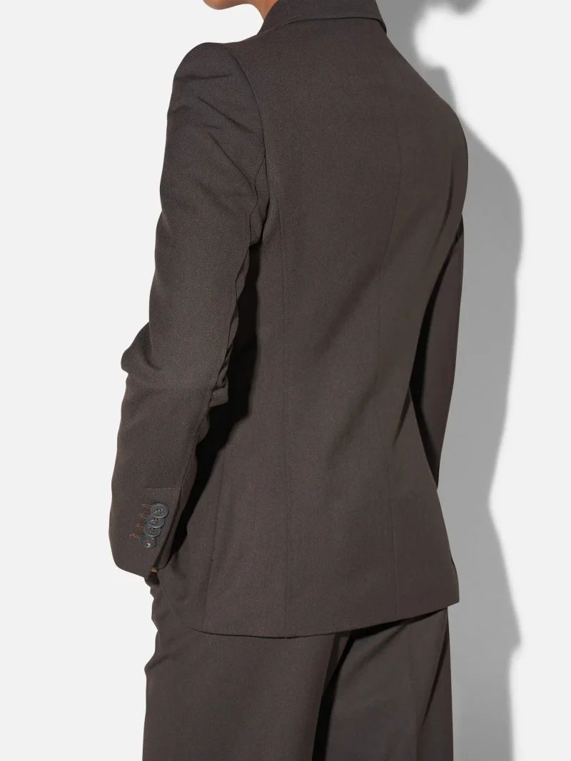 Blazer Dames Bruin Double Breasted Connor