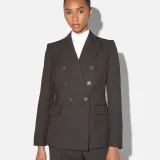 Blazer Dames Bruin Double Breasted Connor