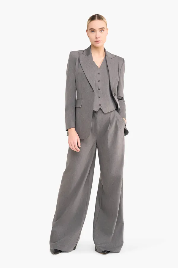 Blazer Dames Getailleerd Marcus Grijs