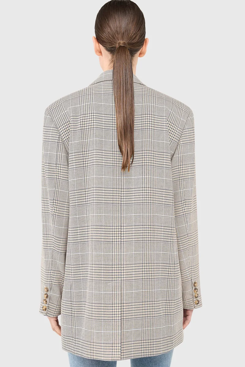 Hank Blazer, Checkered, Beige