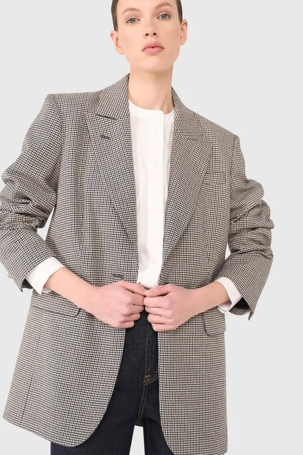 Hank Beige Ruit