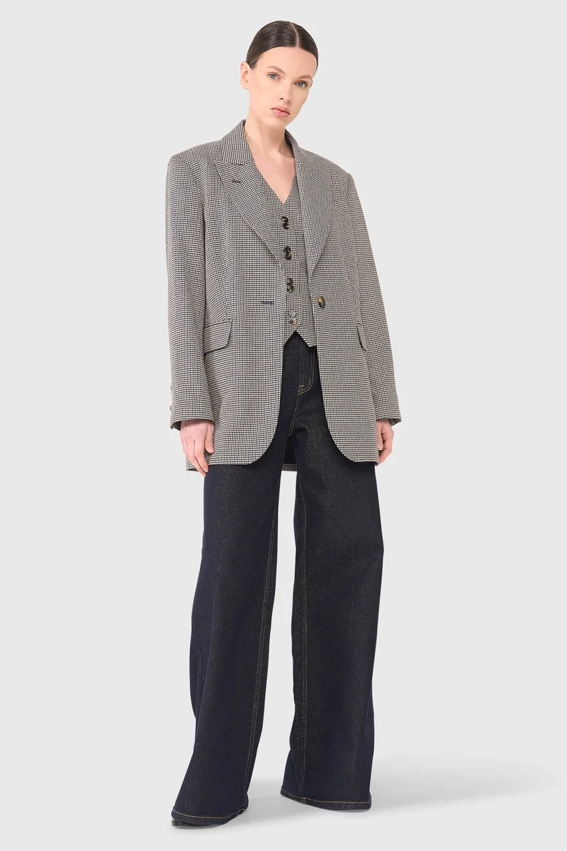 Hank Beige Ruit