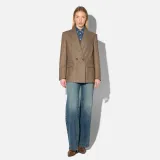 Blazer Dames Jasje Bruin Kleine Ruit Jones
