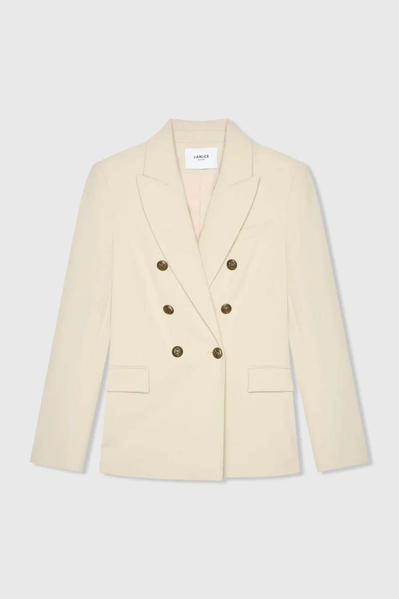 Women's Button-Down Fitted Blazer Connor Green