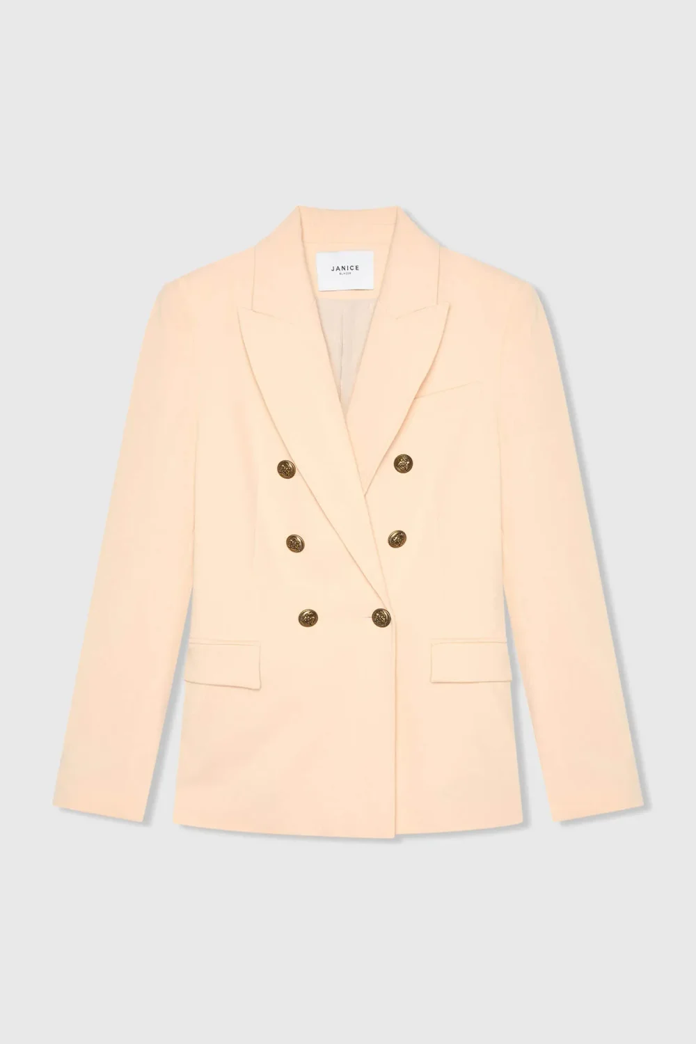 Women's Button-Down Fitted Blazer Connor Peach
