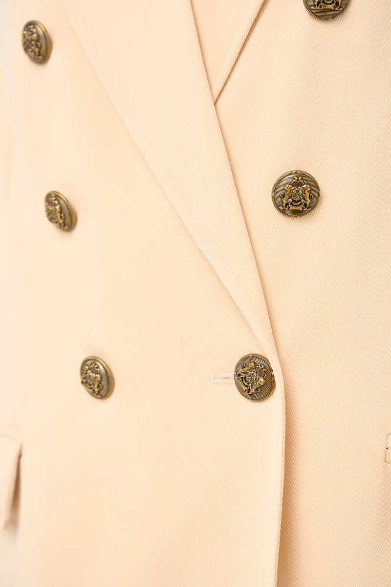 Women's Button-Down Fitted Blazer Connor Peach