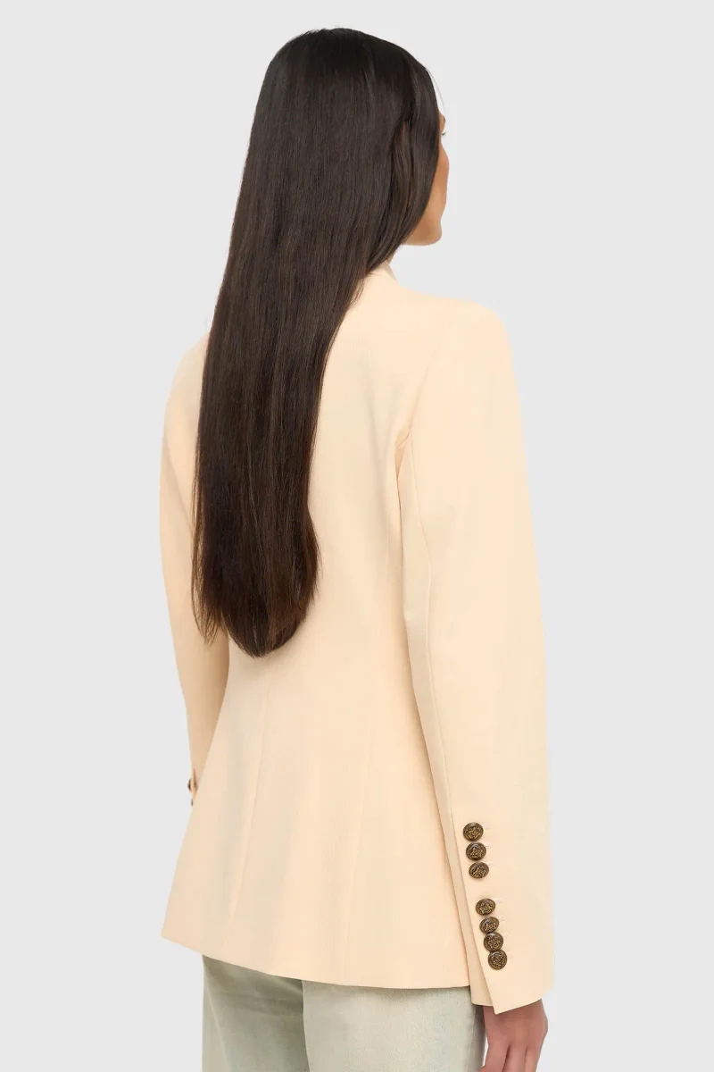 Women's Button-Down Fitted Blazer Connor Peach