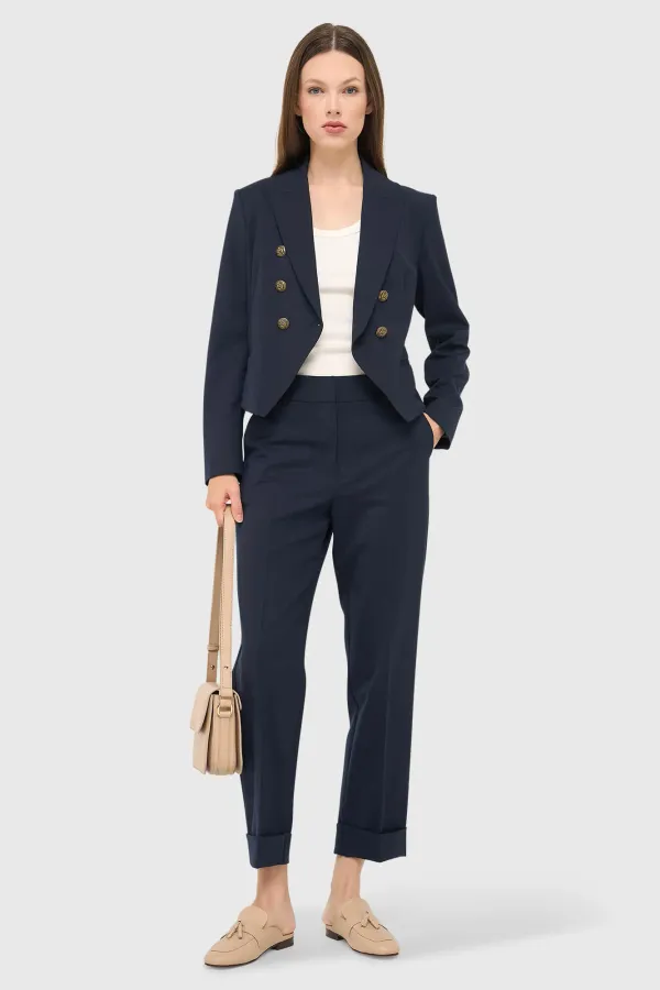 Women's Short Blue Ace Blazer