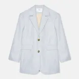 Blazer Dames Oversized Blauw Lurex Buddy