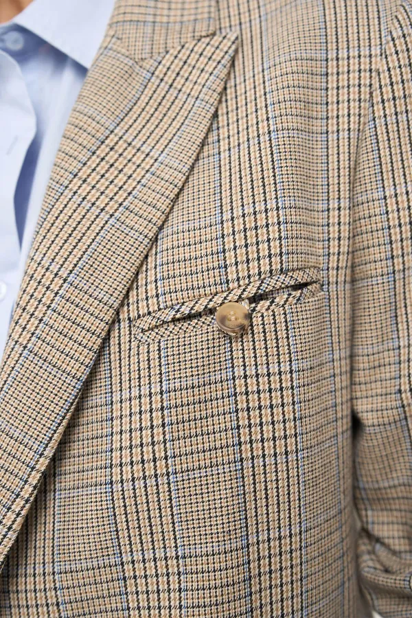 Damenblazer „Ruit Jones“ in Beige