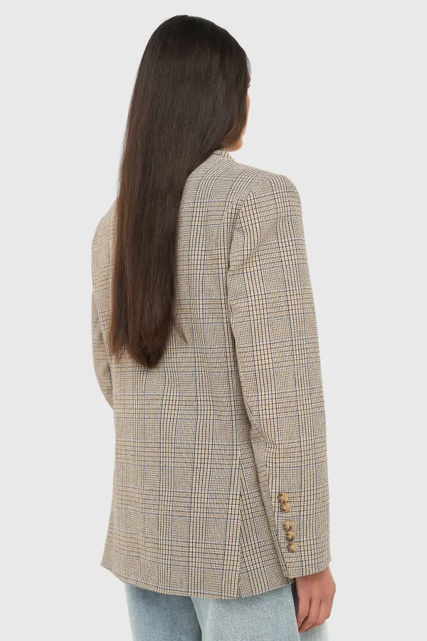 Damenblazer „Ruit Jones“ in Beige