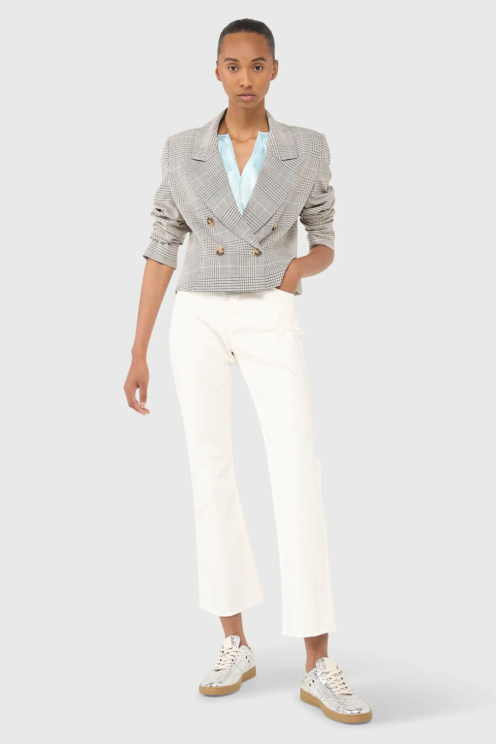 Stan Blazer, Beige Check