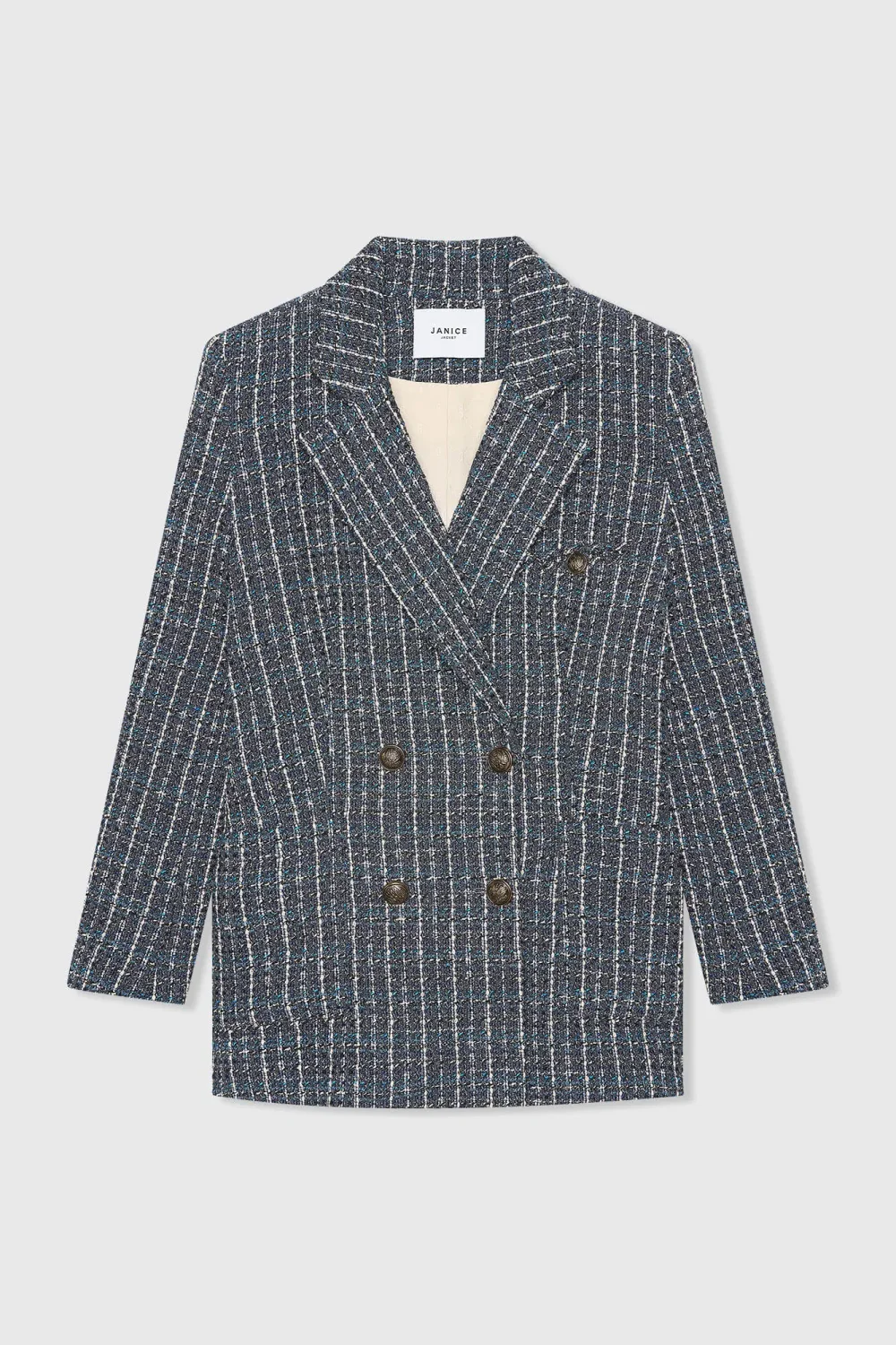 Damenblazer aus Tweed, blau, Martin
