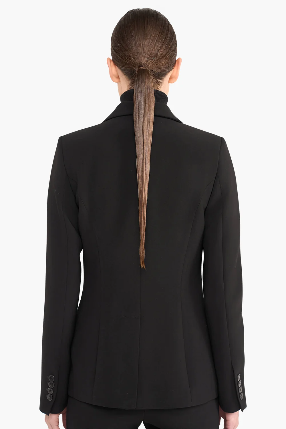 Blazer Dames Getailleerd Luke Zwart