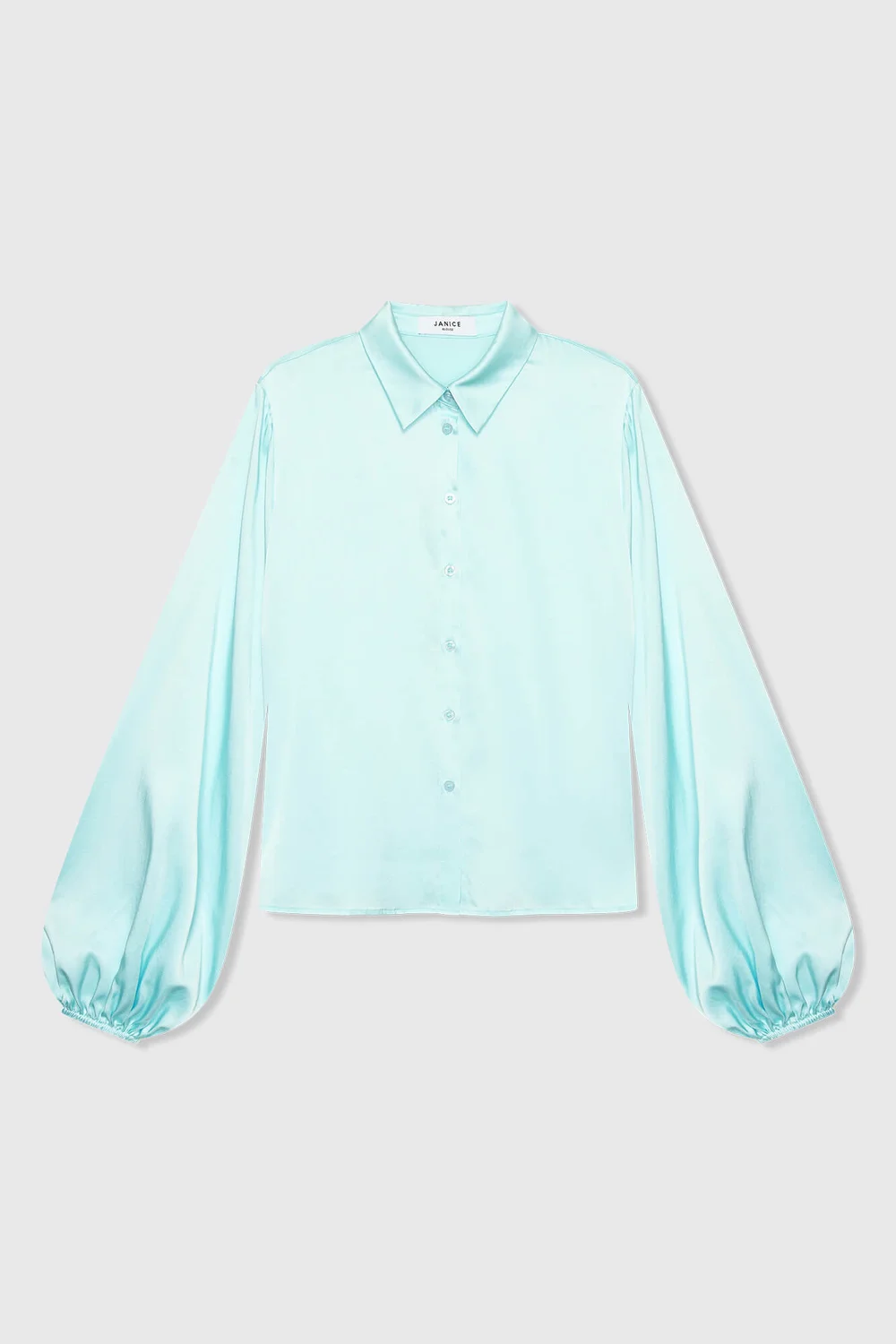 Abe-Bluse Hellblau