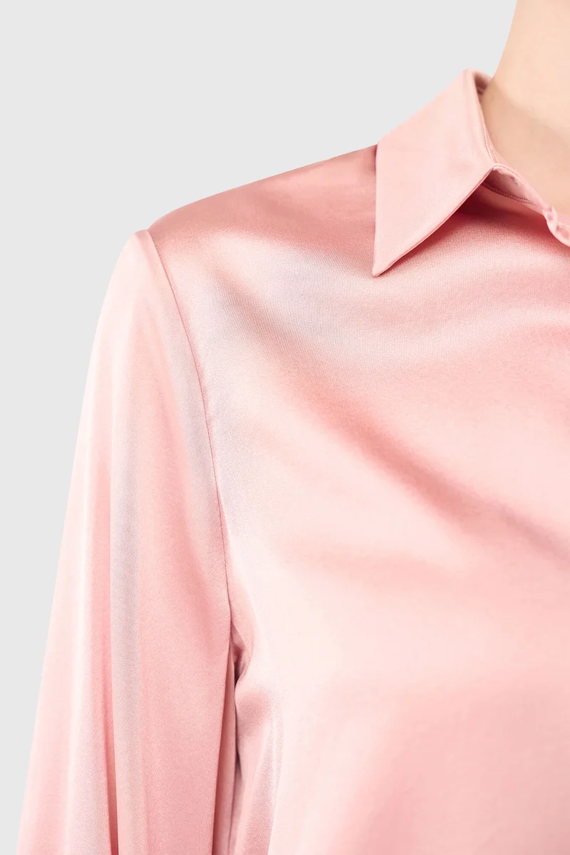 Abe-Bluse Rosa
