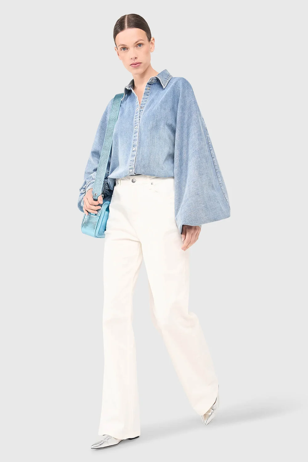 Stone Blouse Blue 277