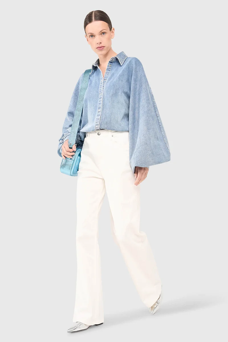 Stone Blouse Blue 277