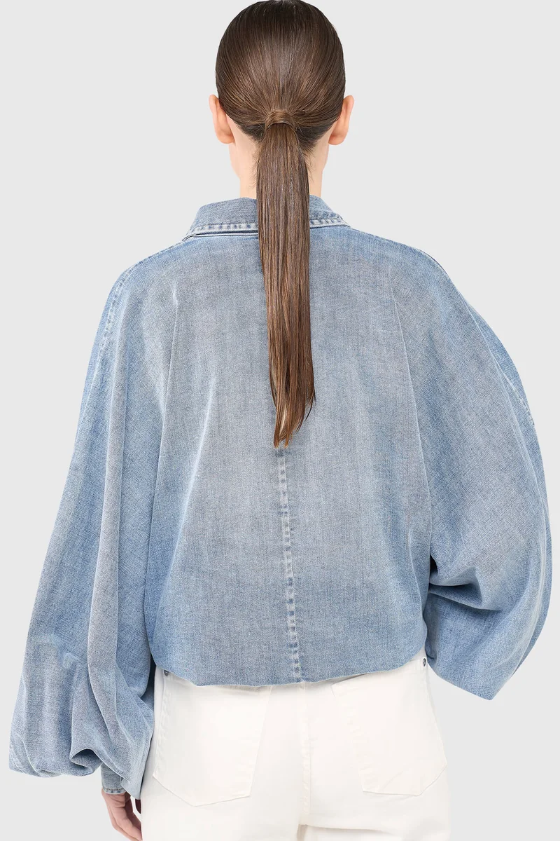 Stone Blouse Blue 277