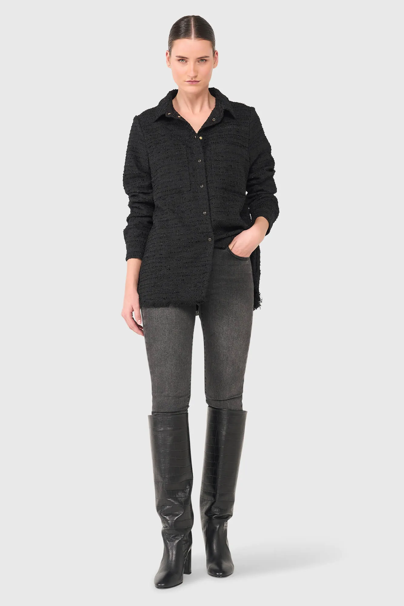 Shane Zwart Tweed Lurex