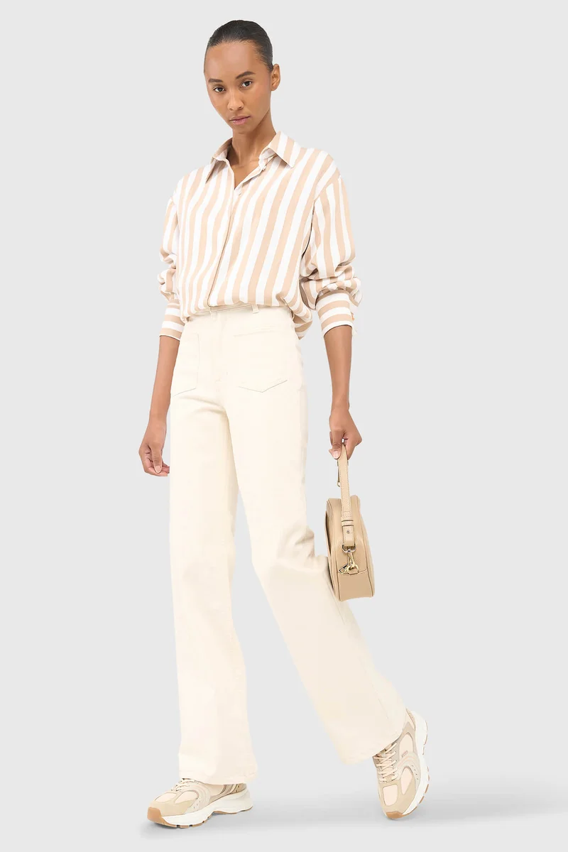 Ilan Blouse, Beige