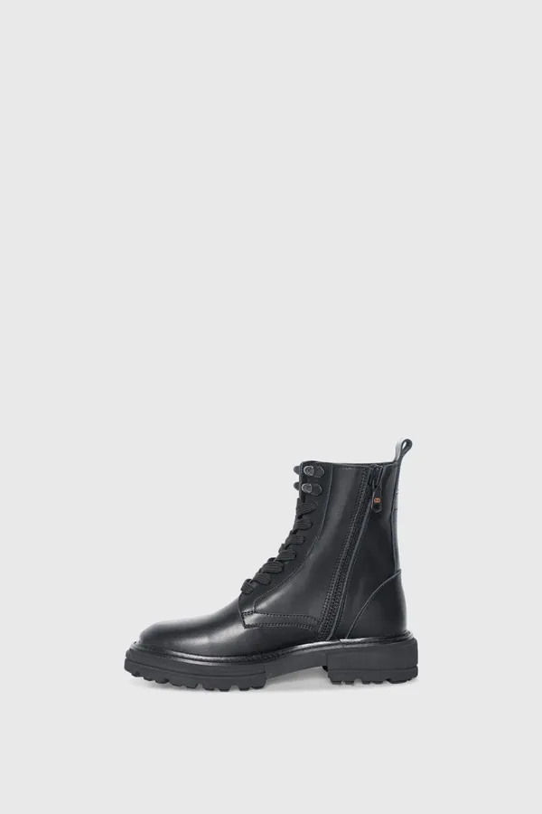 Duke Black Leather