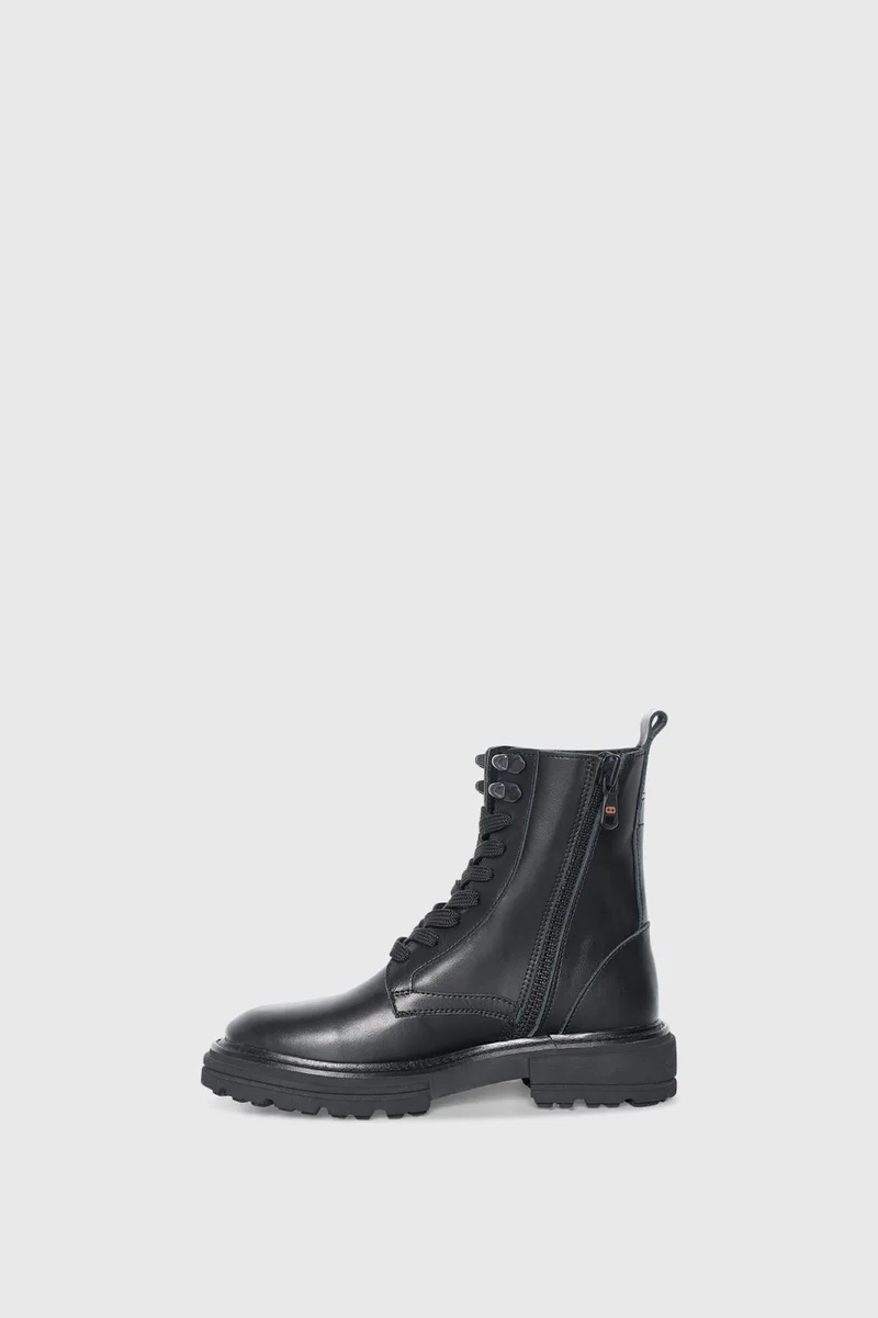 Duke Black Leather