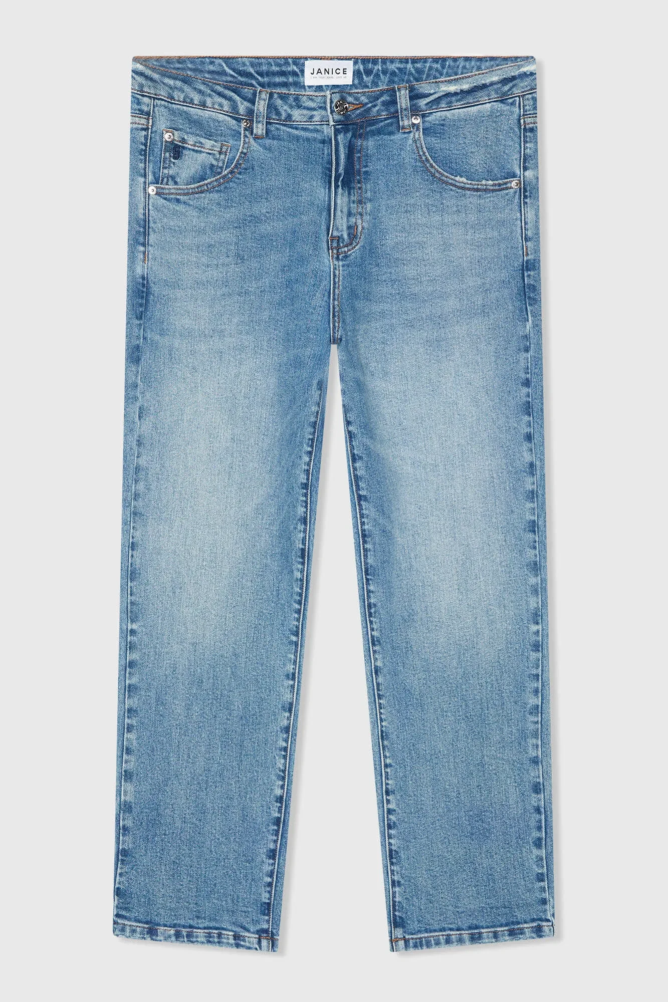 Women's Mid-Rise Boyfriend Jeans, Blue, Size 379, Bailey
