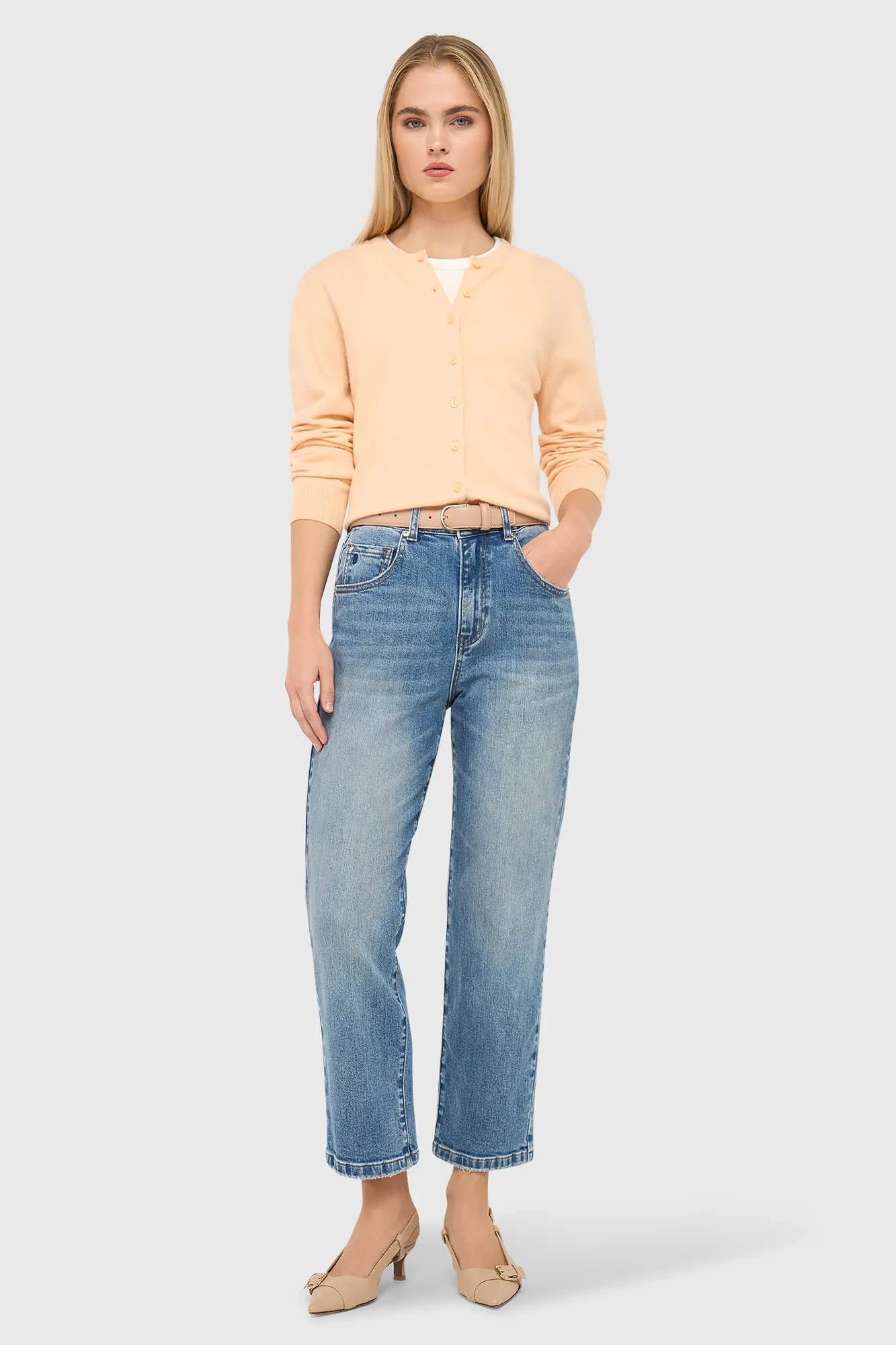 Women's Mid-Rise Boyfriend Jeans, Blue, Size 379, Bailey
