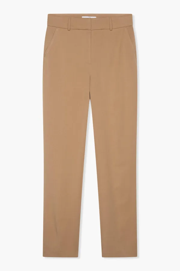 Women's Split-Front Pants Marc Beige