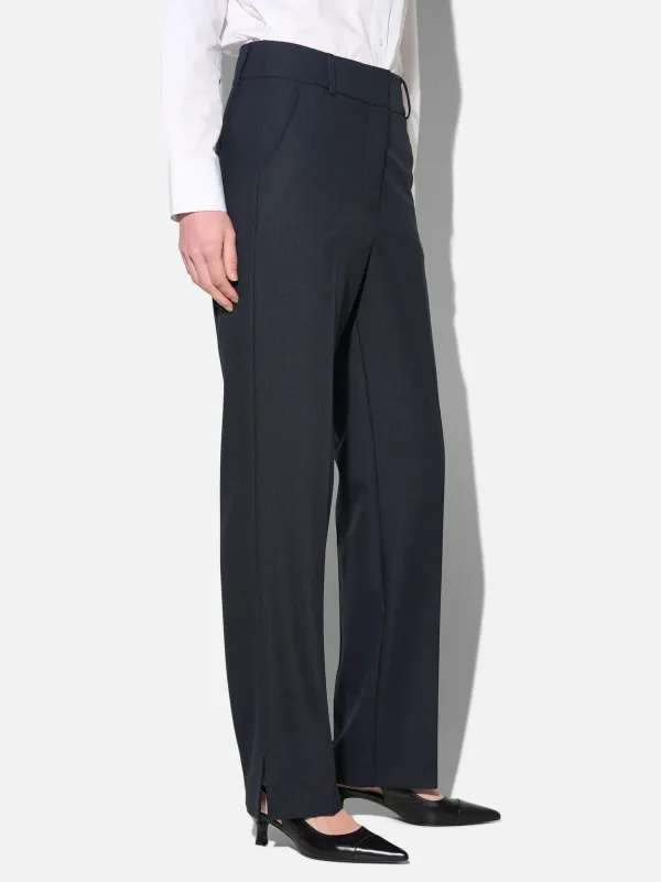 Broek Dames Blauw Ruit Marc