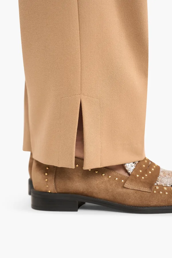 Women's Split-Front Pants Marc Beige