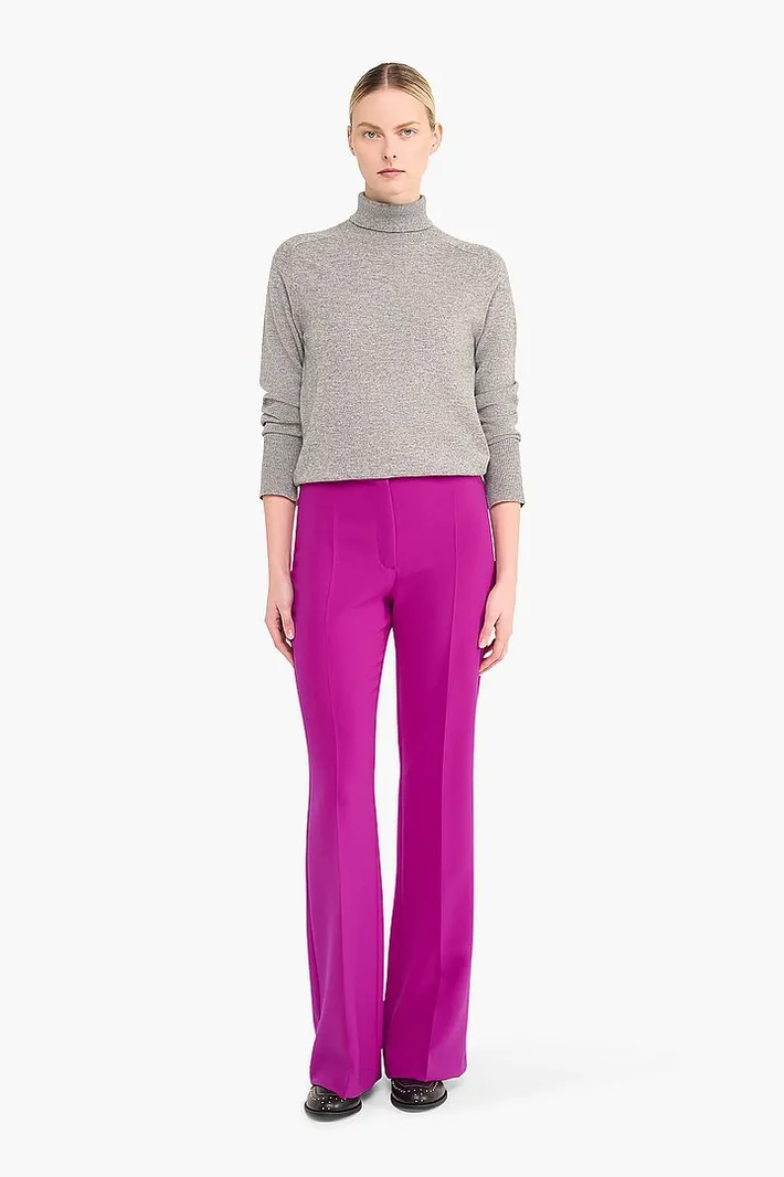 Flared Dames Pantalon Tyrone Pink