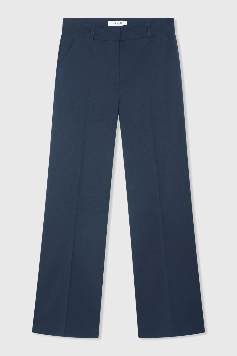 Women's Straight-Leg Wide-Leg Pants, Emil Blue