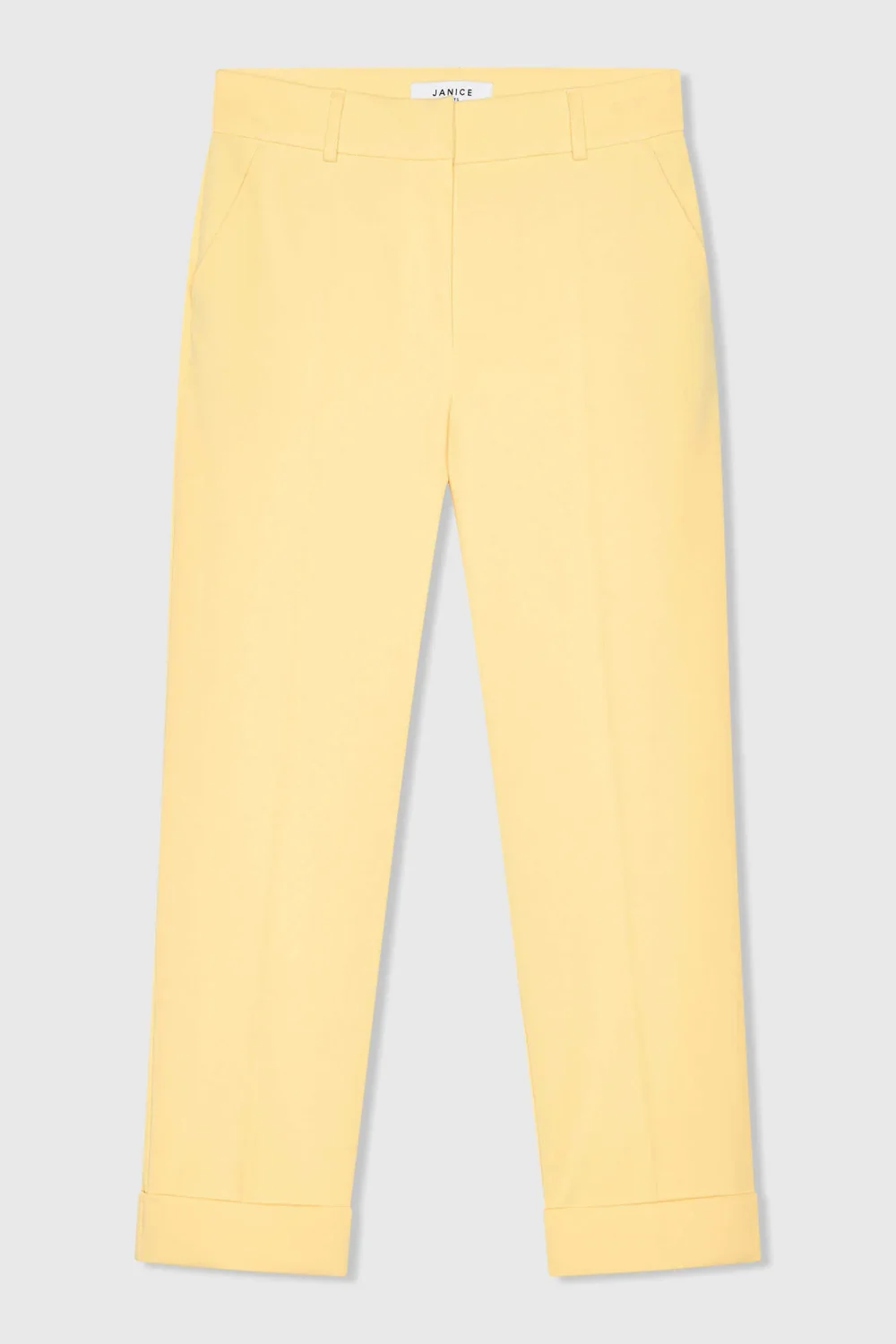 Damenhose mit Seitentaschen, Sean, Gelb