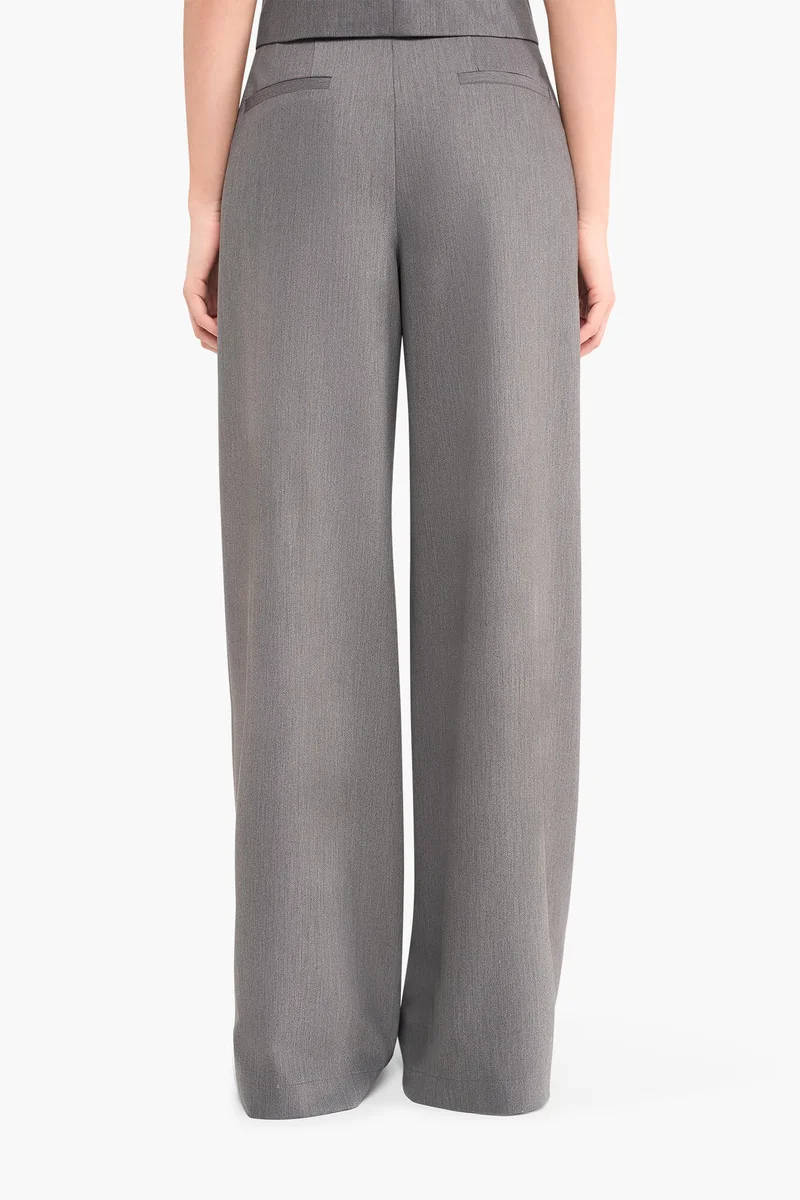 Broek Dames Wijde Pijp Dollar Grijs