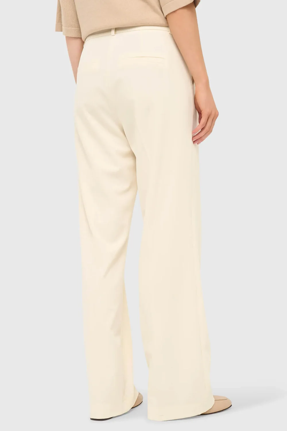 Women's Wide-Leg Pants Emil Off-White